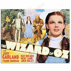 WIZARD OF OZ Yellow Brick Road Movie Poster Tin Sign, 16x12.5in Metal-