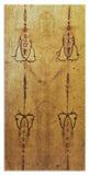 SHROUD OF TURIN Bath or Beach Towels, Unique GIft-Shroud of Turin Beach Towel (35 x 70 in) or Bath Towel (30 x 60 in) Colorfast printed polyester top with white, cotton bottom. Ships from USA. jesus christ christian holy relic burial shroud fact fake hoax history simpsons funny weird catholic gothic death beach bathroom unique unusual flanders christmas easter gift-Beach Towel-Original-