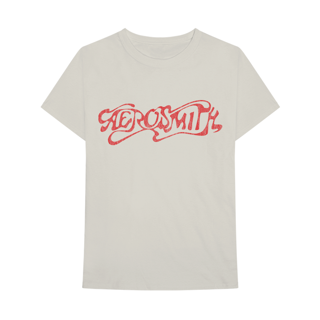 Aerosmith Classic Logo Tee - Retro Vintage 70s Classic Rock Band Shirt-MULTI-S-