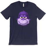 -Retro Y2K fashion hiphop streetwear purple swag high ape bonzi 420 great grape gorilla windows98 2000 internet meme spyware virus nineties funny stoner millennium icon

Comfortable and durable mens/unisex style Bella & Canvas t-shirt. Quality combed ring-spun cotton with a classic fit, crew neck and short sleeves. -Navy-S-