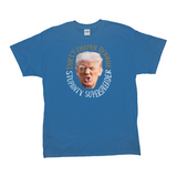 -Premium quality mens / unisex adult graphic tee made of soft ringspun cotton. Made-to-order and shipped from USA. Anti-Trump FUPA meme covidiot fascist election fraudster MAGA 2021, lock him up, lock them all up. Fake news, subhuman fraud, criminal covid coverup Putin pal profiteer aspiring dictator American disgrace.-Sapphire Blue-Small-