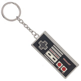 NINTENDO Metal NES Controller Keychain, Officially Licensed-Miniature metal and enamel version of the classic NES controller with short chain and key ring. Officially licensed Nintendo accessory. Shipped from the USA. - 8bit 80s kids 1980s eighties gamer retro gaming classic 8-bit videogame Nintendo Entertainment System Famicom super mario bros duck hunt legend of zelda -MULTI-OS-