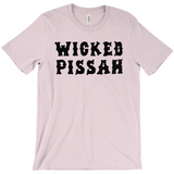 Funny WICKED PISSAH Tee, Mens/Unisex Adult Sizes, Shipped from the USA-Soft airlume cotton standard fit t-shirt with short sleeves and crew neck. -
Boston Mass New England Massachusetts New Hampshire Rhode Island Maine Vermont Connecticut MA NH RI MN VT CT aweome regionalism saying slang townie chowda head masshole sox celtics bruins huskies revolution patriots black wolves fan smaht -M-Pink-