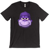 -Retro Y2K fashion hiphop streetwear purple swag high ape bonzi 420 great grape gorilla windows98 2000 internet meme spyware virus nineties funny stoner millennium icon

Comfortable and durable mens/unisex style Bella & Canvas t-shirt. Quality combed ring-spun cotton with a classic fit, crew neck and short sleeves. -Black Heather-S-