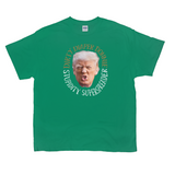 -Premium quality mens / unisex adult graphic tee made of soft ringspun cotton. Made-to-order and shipped from USA. Anti-Trump FUPA meme covidiot fascist election fraudster MAGA 2021, lock him up, lock them all up. Fake news, subhuman fraud, criminal covid coverup Putin pal profiteer aspiring dictator American disgrace.-Kelly Green-XL-