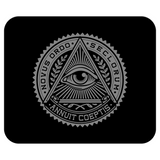 Illiuminati Seal Mousepad - Eye of Providence All Seeing Symbol Emblem-7.75x9.25 inch-