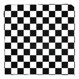 Black and White Checkered Square Throw Pillows and Pillow Covers-Double-sided, square spun polyester pillow or pillowcase in your choice of color and size.This item is made-to-order and typically ships in 3-5 business days from within the US.

Diagonal black and white zig-zag lines on high quality throw pillow. Tense and surreal optical art pattern. Fun and unique gothic halloween home decor.-Cover only-no insert-14x14 inch-