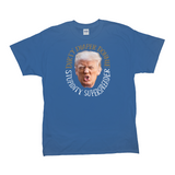 -Premium quality mens / unisex adult graphic tee made of soft ringspun cotton. Made-to-order and shipped from USA. Anti-Trump FUPA meme covidiot fascist election fraudster MAGA 2021, lock him up, lock them all up. Fake news, subhuman fraud, criminal covid coverup Putin pal profiteer aspiring dictator American disgrace.-Royal Blue-Small-