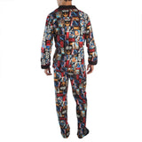 STAR WARS Classic Scenes AOP Mens Pajama Set, Officially Licensed--