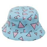 Rocko's Modern Life Reversible Bucket Hat, 1990s Nickelodeon Cartoon-Step back in time and straight into your favorite 90's cartoon with this Rocko's Modern Life Hat! A high quality bucket hat with a bright blue and purple pattern which reverses into an all over print of Rocko with a bright, bold embroidered logo on the front.Officially licensed Nickelodeon 90s NIcktoons apparel. -MULTI-OS-190371885877