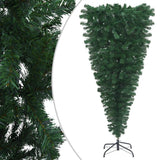 -This Unique eye-catching inverted artificial tree puts the focus on special holiday ornaments and is ideal choice for small and compact spaces like apartments and tiny houses. 

Lifelike shape and appearance, adjustable branches. 4ft 5ft 6ft or 7ft.
Durable PVC, steel stand. Free shipping from the USA

Whimsical decor-