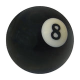 Classic 8-Ball Pinback Button-High quality scratch and UV resistant mylar and metal pinback badge. 1.25, 2.25 or 3 inches. Ships in 3-5 business days from within the US. -2.25 inch Round Button-