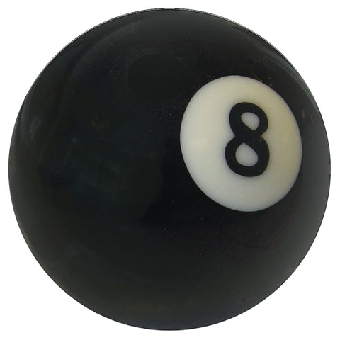 Classic 8-Ball Pinback Button-High quality scratch and UV resistant mylar and metal pinback badge. 1.25, 2.25 or 3 inches. Ships in 3-5 business days from within the US. -3 inch Round Button-