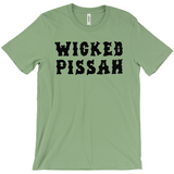 Funny WICKED PISSAH Tee, Mens/Unisex Adult Sizes, Shipped from the USA-Soft airlume cotton standard fit t-shirt with short sleeves and crew neck. -
Boston Mass New England Massachusetts New Hampshire Rhode Island Maine Vermont Connecticut MA NH RI MN VT CT aweome regionalism saying slang townie chowda head masshole sox celtics bruins huskies revolution patriots black wolves fan smaht -M-Leaf-