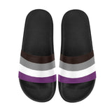 -High quality slip-on sandals constructed of lightweight, durable, soft and comfortable PVC. These sandals are made-to-order. Free shipping from abroad. 

LGBTQ LGBTQIA LGBTX Asexual Pride Equality Flip Flops Footwear Shoes Summer Ace Beach Fashion Rights Equality March Parade Protest unisex nonbinary mens women youth -EU 36 / US 5M 6W-