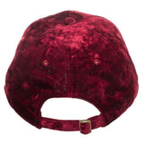 Harry Potter Crimson Velvet Alomohora Cap, Officially Licensed Dad Hat-Crimson-OS-190371942266