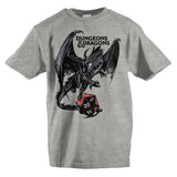 Dungeons & Dragons Officially Licensed Youth Dragon & 20-Sided Die Tee--