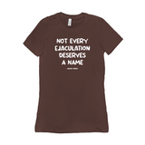 -Women's style Bella & Canvas crew neck t-shirt. Slim fit, combed ing-spun cotton. Ethical & ecological production. Made-to-order, shipped from the USA.
Feminist Women's Rights Equality George Carlin Quote abortion is healthcare SCROTUS Roe v Wade Persist Resist Protest VOTE pro-choice Bans Off My Body My Choice-Chocolate Brown-S-