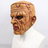 -High quality latex over-the-head Frankenstein's Monster mask. One size fits most. Free shipping.
Unique unusual fleshy skin tone classic monster horror halloween costume cosplay mask halloween party haunted house scare prop realistic freaky disturbing undead reanimated corpse -