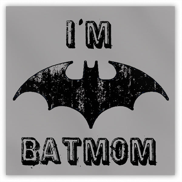 Bat-Mom Magnet-Mylar Coated 2" Tin Plated Steel Fridge Magnet. This item is made-to-order and typically ships in 2-3 Business Days from within the USA.

funny bat mom superhero mother metal magnet refrigerator freezer mother's day holiday birthday gift batman fan stocking stuffer batmom-