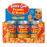 -Case of Beans & Franks Bubble Gum-