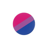 Bisexual Pride Pinback Buttons, 1.25in 2.25in or 3in LGBTQ LGBTQIA Pin-High quality scratch and UV resistant mylar & metal pinback button. 1.25, 2.25 or 3 inches. Custom made Bi LGBT GLBT LGBTQ LGBTQIA LGBTQX Bisexual Sexuality Pride, Rights, Equality Flag Stripes. Love is Love. -1.25 inch Round Button-
