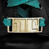 -The NC mark is used to humiliate & isolate those who defy the patriarchal overlords but many consider it a battle scar, a symbol of feminist strength and power. Pair NC boot tags in brass, antiqued or white bronze. Official Image Comics Bitch Planet accessory. Handcrafted in USA. Kelly Sue DeConnick Valentine DeLandro-Brass-Matching Pair-