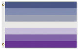 -High quality, professionally printed polyester banner pole flag. Single or double sided with either grommets or pole pocket. 2x1 / 1x2 ft, 3x2 / 2x3 ft, 3x5 / 5x3 ft or custom size. Fully customizable on request. Lesbian Feminist Pride, LGBT GLBT LGBTQ LGBTQIA LGBTQX Rights Equality Protest Banner-5 ft x 3 ft-Standard-Grommets-