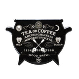 -Tea? Coffee? Milk? Sugar? Let the Ouija Cauldron coaster decide.
High quality, cauldron shaped ceramic coaster with non-slip cork back and unique Alchemy artwork. Heat proof and scratch resistant. Ships from USA.
funny witch witches wicca witchcraft samhain halloween CC27 coffee tea solstice xmas gift gothic home decor-664427053232