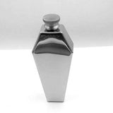 -Unique, coffin shaped 3.5oz/100mL flask. High quality food grade stainless steel. Measures 128x54x26mm/roughly 5in x 2.12in x 1in. Screw on lid with leak-proof seal. Free shipping.

Goth Gothic Halloween hexagon flagon whiskey vodka liquor drinking vessel coffin polished 304 food safe stainless steel pocket flask-