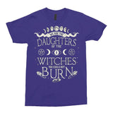 We are The Daughters of The Witches You Could Not Burn Shirt, Unisex -Purple-2XS USA / S ASIA-Unisex-
