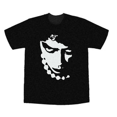 -Black, mens / unisex short sleeve graphic tee. See size chart below. Free shipping from abroad. These shirts typically arrive in 2-3 weeks. Goth gothic punk classic rock musical rocky furter horror comedy music tim curry face with pearls funny retro streetwear alternative fashion 90s 1990s nineties VHS stage -Black-XS-