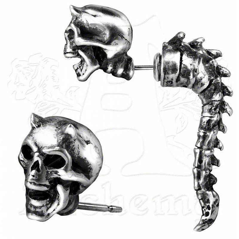 Wraith Spine Earring, Alchemy Gothic – Domestic Platypus