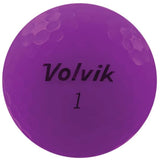 Volvik Vivid Matte EZ Find Golf Balls, 1 Dozen, UV High Visibility USA-12 pack of Volvik VIVID Matte Golf Balls in your choice of color. Known for their patented high visibility finish-easy to follow and find. Larger dual core for lower driver spin/increased distance and higher wedge spin to help stop on the greens. UV protection for color.

Gifts for him dad golfer golfing, Fathers Day-Matte Purple-