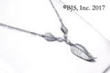 Lord of the Rings Elven Realms Three Leaf Necklace--