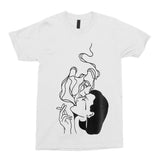 Love is Smoke... Fume of Sighs Tee - Gothic Punk Grunge Fashion Shirt-White-S-