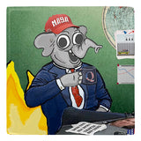 GOP This Is Fine, Change My Mind Magnet, Anti-Trump Republican Meme-Mylar Coated 2" Tin Plated Steel Fridge MagnetThis item is made-to-order and typically ships in 2-3 Business Days from within the USA. GOP Elephant This Is Fine / Change My Mind meme mashup parody Anti-Trump / Mitch McConnell / Republican Meme - Crisis 2020 NO45, Lock Him Up, Russian Collusion, Supreme Court, Fake News-2x2 inch-