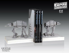 Star Wars Empire Strikes Back AT-AT Bookends, Gentle Giant w/COA-Star Wars AT-AT Imperial Walker Bookends digitally sculpted by master artisans at Gentle Giant, these AT AT Bookends feature the AT-ATs as seen traversing Hoth in pursuit of the Rebel Alliance.Highest quality polystone. Illustrated box with certificate of authenticity. Genuine officially licensed product. USA Seller-