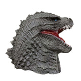 -High quality latex over-the-head mask. One size fits most. Free shipping from abroad with average delivery to the USA in about 2-3 weeks.

Classic sci-fi science fiction gojira kaiju monster dinosaur dragon halloween costume cosplay mask guardian reptile daikaiju ultra attack disaster kong vs rubber scales-