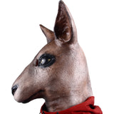 -High quality latex over-the-head mask. One size fits most. ~15x15 inches.Free shipping.
Funny serious angry pissed kangaroo full head mask halloween costume cosplay boxing fighter joey marsupial realistic animal fancy dress-