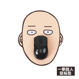 ONE PUNCH MAN Saitama Face Mousepad-Rubber mouspad with printed fabric top. Measures approximately 25x19.5cm / 9.8 x 7.7 inches. Free shipping from abroad with average delivery time of 2-3 weeks to the USA.

Unique anime superhero office desk mouse pad adorkable bald head funny weird fan gift-