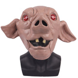 -High quality latex over-the-head cosplay mask. One size fits most adults.Free shipping from abroad with average delivery to the USA in 2-3 weeks.
creepy scary horror spiral saw jigsaw killer murder piggy halloween costume cosplay unisex disturbing -