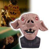 -High quality latex over-the-head cosplay mask. One size fits most adults.Free shipping from abroad with average delivery to the USA in 2-3 weeks.
creepy scary horror spiral saw jigsaw killer murder piggy halloween costume cosplay unisex disturbing -
