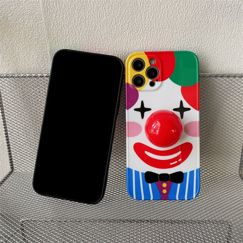 Classic Cartoon Clown Phone Case for iPhone – Domestic Platypus Classic Cartoon Clown Phone Case for iPhone – Domestic Platypus