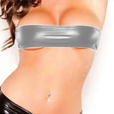 -Shiny, stretchy and strapless micro band tube top. See size chart in images.Free shipping from abroad with average delivery to the USA in 2-3 weeks. Large Unisex Women's Juniors Summer Fashion Sexy Mini Band Tubetop Clubwear Nightclub Rave Club Dancing Costume Stretch MIcro Bikini Top Camisole 2XL 3XL 4XL 5XL 6XL-Gray-2XL-