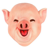 -Cute laughing pig latex over the head mask. One size fits most. Free shipping from abroad. Typically arrives in 2-3 weeks.
Funny weird adorable bacon piggy piglet cosplay halloween costume fancy dress sweet animal kawaii character face-