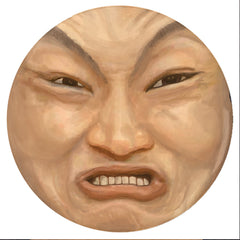 Impossibru! Pinback Buttons - Classic Funny Weird Reaction Face Meme-High quality scratch and UV resistant mylar and metal pinback badge. 1.25, 2.25 or 3 inches. Ships in 3-5 business days from within the US. -3 inch Round Button-