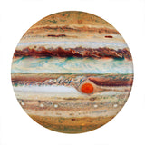 Jupiter Pinback Buttons, 1.25in 2.25in or 3in Space Planet Surface Pin-High quality scratch and UV resistant mylar & metal pinback button. 1.25, 2.25 or 3 inches. Real red eye of jupiter planet surface buttons. Great gift for NASA, space, astronomy or sci-fi fans.-2.25 inch Round Button-