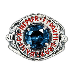 -10 US-Blue Zircon (Lab Grown)-