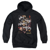 -Youth Small-Pullover Hoodie-Black-
